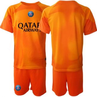 Goalkeeper Shirt Paris Saint Germain 21/22 Torwarttrikot Orange Trikotsatz