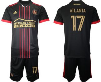 Atlanta United FC Atlanta Supporters Black Red Gold 2021 The BLVCK Kit Jersey