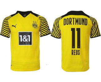 BVB Borussia Dortmund 2022 Heimtrikot gelb mit Aufdruck Reus 11