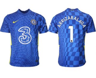 Chelsea 2022 Heimtrikot Fanversion Fußball Trikot Kurzarm Arrizabalaga 1# T-Shirt