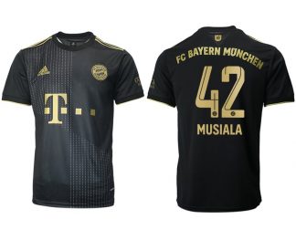 FC Bayern München 2021/22 Auswärtstrikot Herren mit Aufdruck Musiala 42