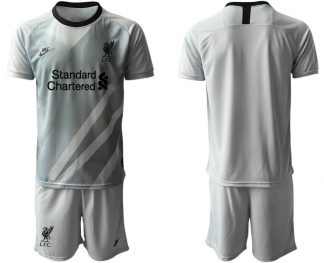 FC Liverpool 2022 Gray Goalkeeper Jersey Shirt + Goalkeeper Shorts