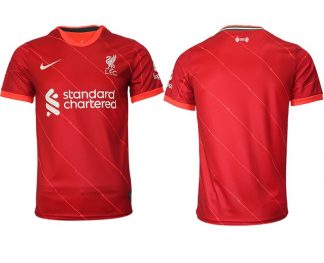 Günstige Fußballtrikots Liverpool FC Herren Heimtrikot 2021/22 rot/weiß