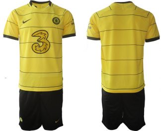 Herren Chelsea FC Stadium 2022 Auswärtstrikot gelb/schwarz