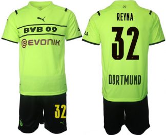 Herren Trikot BVB Borussia Dortmund 2022 CUP Shirt gelb/schwarz Reyna 32