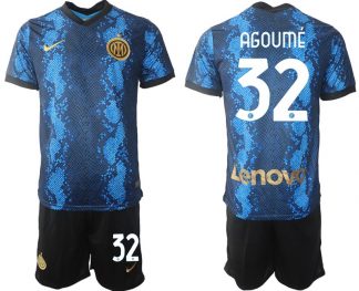 Inter Mailand Lucien Agoumé #32 Kit Herren Heimtrikot Trikotsatz