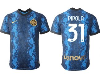 Lorenzo Pirola #31 Inter Milan 2022 Herren Heimtrikot Kurzarm