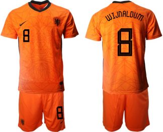 Wijnaldum 8 Niederlande Heimtrikot Orange EM 2020 kaufen – günstige fußballtrikots