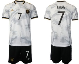 Neue DFB Deutschlands WM-Trikot 2022 football shirt mit Aufdruck Havertz 7
