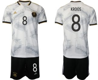 Neue DFB Deutschlands WM-Trikot 2022 football shirt mit Aufdruck Kroos 8