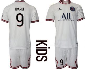 ICARDI 9 Paris Saint-Germain 4th Shirt 2022/23 Fourth Trikot PSG weiß