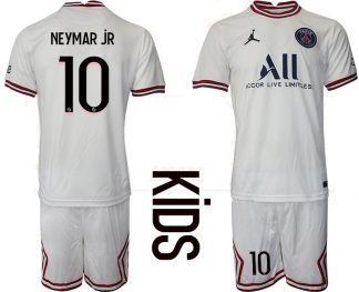 NEYMAR JR 10 Paris Saint-Germain 4th Shirt 2022/23 Fourth Trikot PSG weiß
