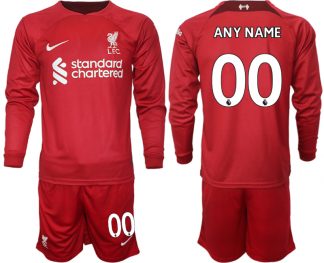 FC Liverpool 2022-23 Heimtrikot rot Trikotsatz Anpassbare Name und Nummer