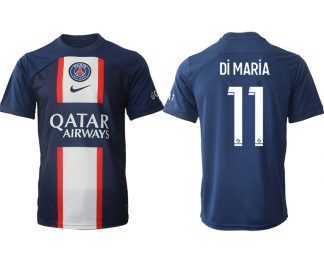 Paris Saint Germain PSG für die Saison 22-23 Herren Heimtrikot Online Bestellen mit Aufdruck Di MARiA 11