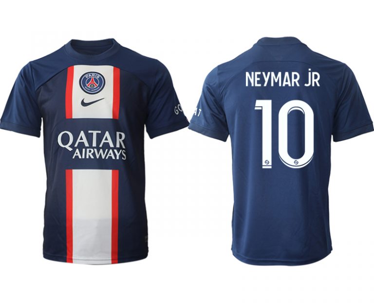 Paris Saint Germain PSG für die Saison 22-23 Herren Heimtrikot Online Bestellenmit Aufdruck NEyMAR jR 10