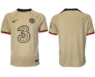 Herren Fußballtrikot der Saison 2022/23 Chelsea FC Ausweichtrikot Orange