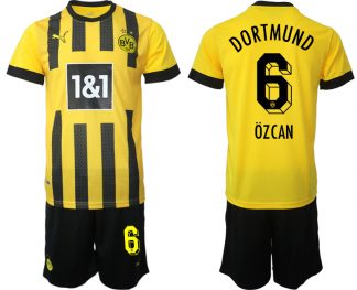 Herren Borussia Dortmund BVB Heimtrikot 2023 bestellen mit Aufdruck ÖZCAN 6