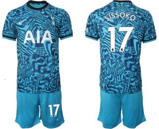 Herren Tottenham Hotspur 2022-23 Third Kit mit Aufdruck SISSOKO 17