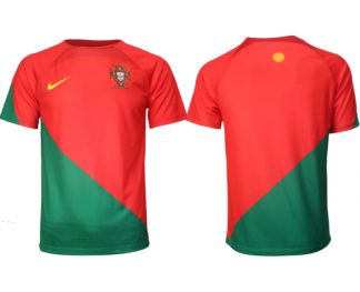 Günstige Fußball Trikotsatz Portugal Heimtrikot WM 2022 Kurzarm Online Bestellen