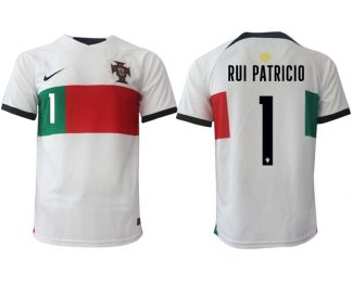 Herren Fußballtrikot Portugal WM 2022 Auswärtstrikot bestellen mit Aufdruck RUI PATRICIO 1