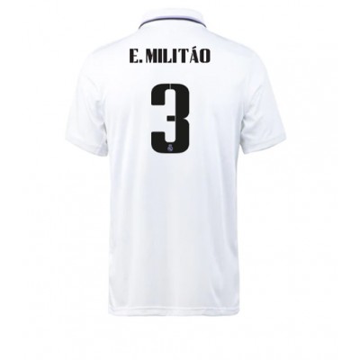 Herren Real Madrid Heimtrikot 2022-23 Kurzarm Online Kaufen Eder Militao 3