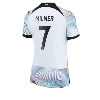 Damen Fußballtrikot Liverpool Auswärtstrikot 2022-23 Kurzarm James Milner 7