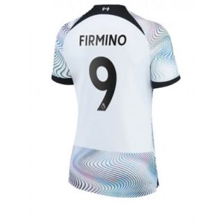 Damen Fußballtrikot Liverpool Auswärtstrikot 2022-23 Kurzarm Roberto Firmino 9