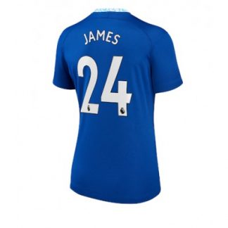 Frauen Fußballshirts Chelsea Heimtrikot 2022-23 Kurzarm Reece James 24