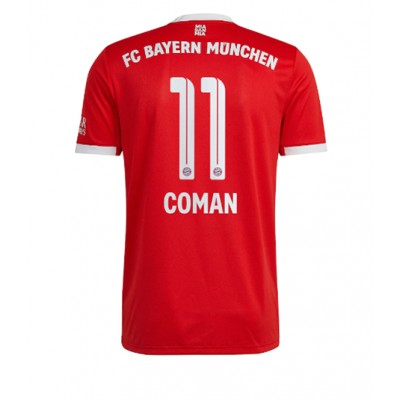 Fussballtrikots Günstig Bayern Munich Heimtrikot 2022-23 Kurzarm Kingsley Coman 11