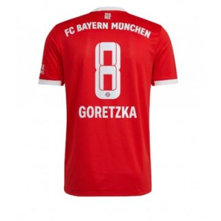 Fussballtrikots Günstig Bayern Munich Heimtrikot 2022-23 Kurzarm Leon GORETZKA #8