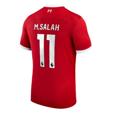 Herren FC Liverpool 2023-24 Heimtrikot Kurzarm Fußballtrikots Kaufen Mohamed Salah 11