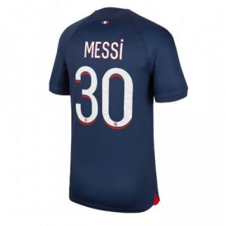 Herren Paris Saint-Germain PSG 23-24 Heimtrikot Kurzarm Lionel Messi #30