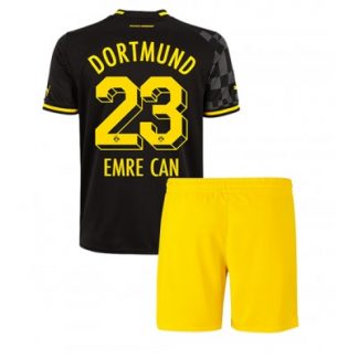 Kinder Auswärtstrikot Borussia Dortmund 2022-23 Fußballtrikots Trikotsatz Emre Can 23