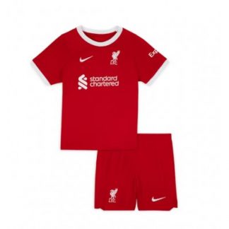 Kinder Liverpool Heimtrikot 2023/24 Trikotsatz Kit rot Fußballtrikot