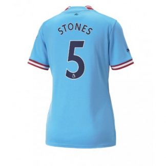 Neuen Damen Trikots Manchester City Heimtrikot 2022-23 Kurzarm John Stones 5