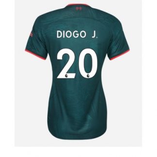 Neuen Frauen Liverpool 3rd trikot 2022-23 Kurzarm Fußballtrikots Diogo Jota 20
