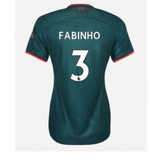 Neuen Frauen Liverpool 3rd trikot 2022-23 Kurzarm Fußballtrikots Fabinho 3