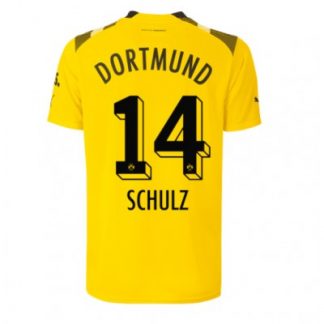 Neuen Fußballtrikots Borussia Dortmund BVB 3rd trikot 2022-23 Kurzarm Nico SCHULZ 14