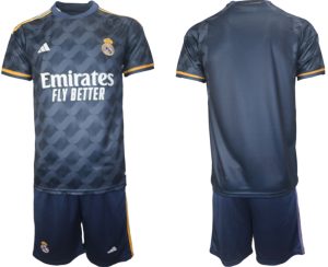 Billige Fussballtrikots Real Madrid Auswärtstrikot 2023-24 Herren T-Shirt