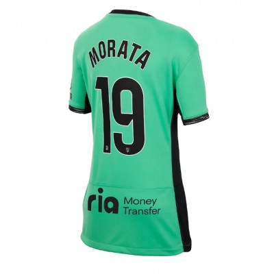 Fußballtrikot für Frauen Atletico Madrid 3rd trikot 2023-24 Alvaro Morata 19