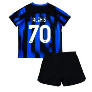 Kinder Fußball Trikot Trikotsatz Inter Milan Heimtrikot 2023-24 Alexis Sanchez 70