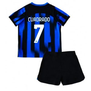 Kinder Fußball Trikot Trikotsatz Inter Milan Heimtrikot 2023-24 Juan Cuadrado 7